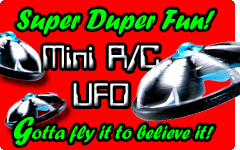 R/C UFO Flying Saucer