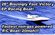 Blazingly Fast EP Racing Boat!